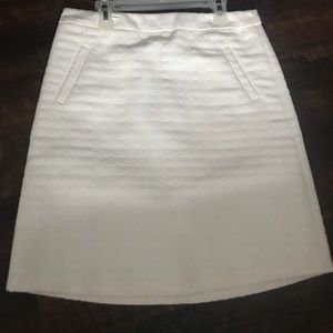 Knee length skirt